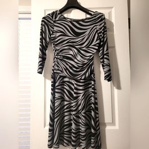 Enfocus Studio Black and Gray Dress